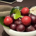 sincere - 巨峰とフォアグラのキャンディ