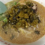 福将軍 - 高菜ラーメンアップ