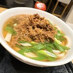だし処 つる松 - 肉うどん