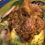 ジャパニーズ スパイス カリー ワッカ - 鰹節チキン