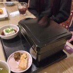 大橋うなぎ屋 - 重厚感ある鰻一匹の定食。
