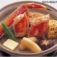 本タラバかにバター焼き