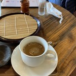 庄八 - サービスのコーヒー