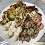 焼鳥工房 - 焼鳥 いろいろ①