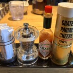 pasta屋 ケンしろう - 卓上調味料