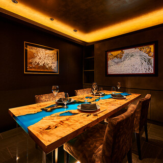 6名までの個室。ご接待のご利用も。