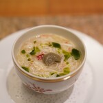 三和 - 毛蟹とカリフラワーのフラン