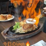 モビーディック あべのキューズモール - 目の前でファイヤーフランベでより美味しくなります。