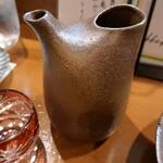 お料理 大福 - 酒器もいろいろあって楽しいです。