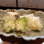 お料理 大福 - 天ぷら三種盛