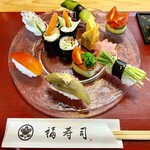 福寿司支店 - 料理写真:北本イケメン野菜寿司（要予約）