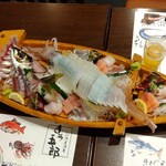 いけ洲居酒屋 むつ五郎 - 刺し盛り