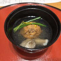 日本料理 隨縁亭 ホテルモントレ仙台 - 飛竜頭。出汁がうま〜。