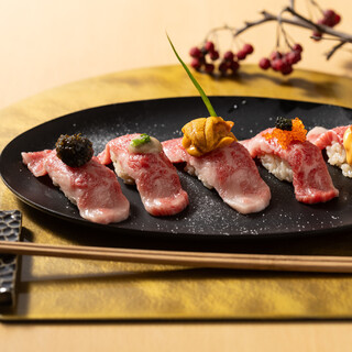 上質な和牛とイタリアンの、斬新かつ繊細なフュージョン