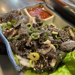 武屋 - センマイ刺し めっちゃ食べ応えある！