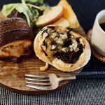 金絲雀 - きのこのバーニャカウダ