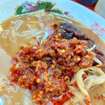 一太豚 - ラー油投入