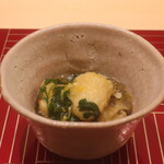 日本料理 吟 - 北海道仙鳳趾産牡蠣の揚げ出し