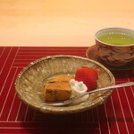 日本料理 吟 - ベルギー産生チョコレートのわらび餅