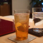日本料理 吟 - 梅酒ソーダ割り