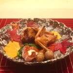 日本料理 吟 - 天然の焼きトラフグ