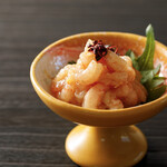 近江町・海鮮市場料理 市の蔵 - 甘海老の生七味和え