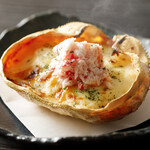 近江町・海鮮市場料理 市の蔵 - かに甲羅グラタン