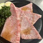 炭火焼肉 六本木 隆 - 特選上バラ　¥2,480