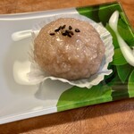 十勝あんこのサザエ - 料理写真:赤飯こはぎ（¥130）