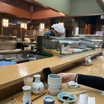 すし鶴 - アニキの仕事姿