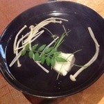 Taimeshi Rou -  吸い物には鯛の切り身が入ります