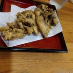 暖 - 舞茸の天ぷら