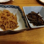 暖 - 切干し大根　　　　フキの煮もの