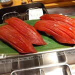 野毛 かど平 - 気仙沼産本マグロ握り