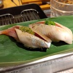 野毛 かど平 - イワシ握り