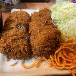 藤乃木 - ヒレカツ。350gくらいありそう