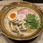 鳥そば 真屋 - 味噌鶏SABAそば