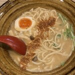 鳥そば 真屋 - 辛み追加