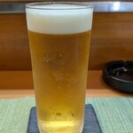 お食事処 さいさい - 生ビール（中）　600円