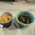 シロクマ食堂 - 蝦夷鮑の塩辛と塩水雲丹