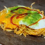 三栄お好み焼 - 