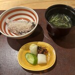 いわもと - 黒枝豆の土鍋ご飯