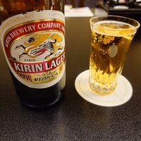 月亭 町田店 - 瓶ビールで乾杯