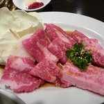 焼肉 昌久園 - 焼肉定食のお肉