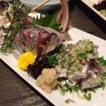 和の膳　新富 - 千葉の鯵！ 刺身をおかわりw