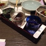 和の膳　新富 - この飲み方がお得です！！
3種で1合。