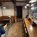 炭火焼鳥 さんぽ - 店内