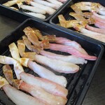 しゃぶ葉 - ”生本ずわいがに食べ放題” のずわい蟹。