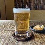 竹やぶ - エビス生ビール（660円）