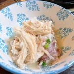 韓国家庭料理　名水 - 半鶏湯